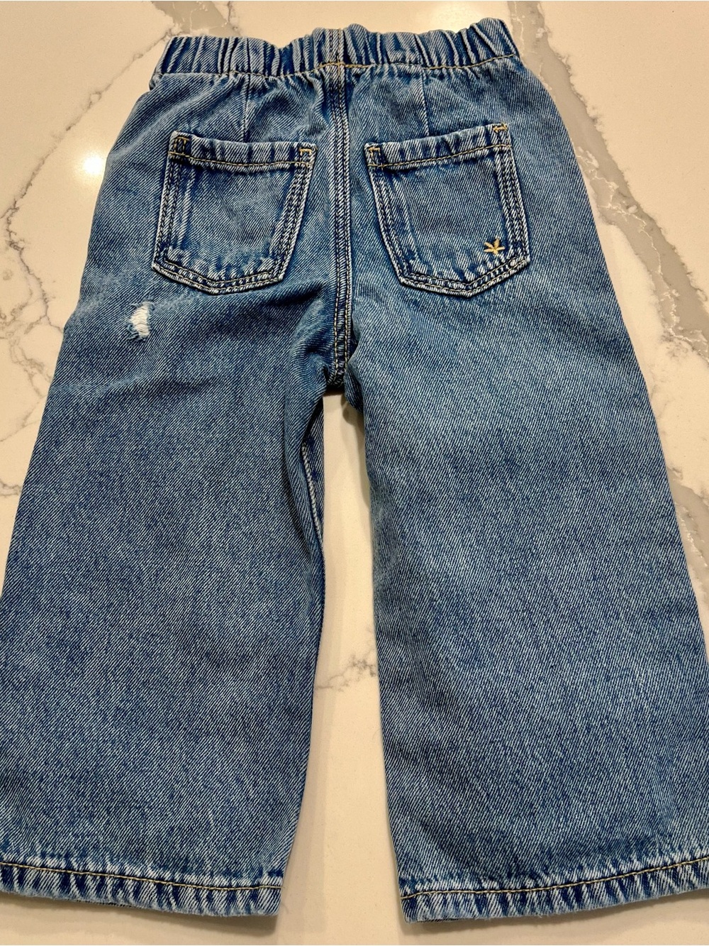 ZARA Kids Girls Blue Denim Jeans Set of 2 - Casual Straight Fit❤️❤️😎 - Picture 7 of 13